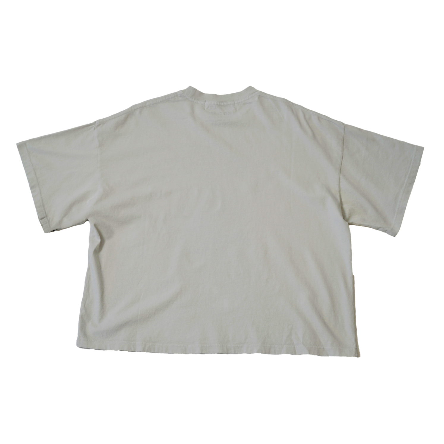 Full Logo Cropped T-Shirt Bone