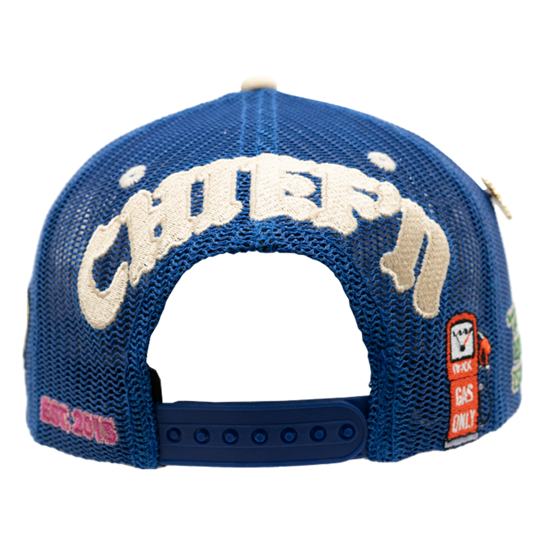 Big Chief Trucker Hat Blue