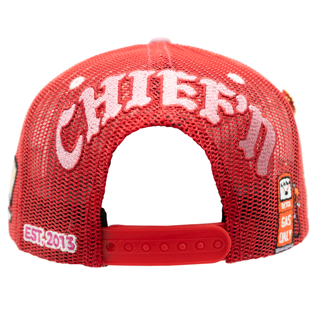Big Chief Trucker Hat Red