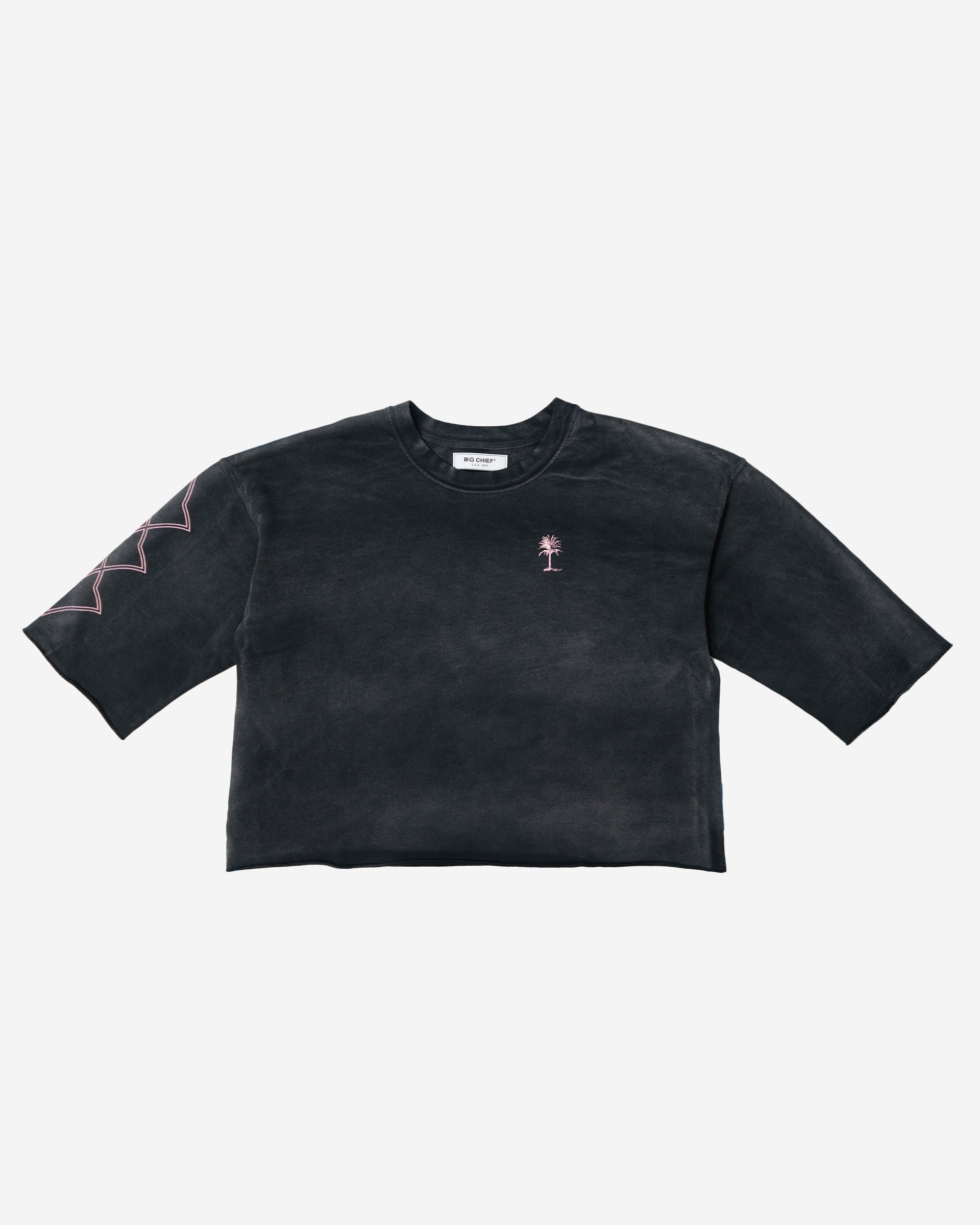 Chief'n 3/4 Sleeve Shirt Black