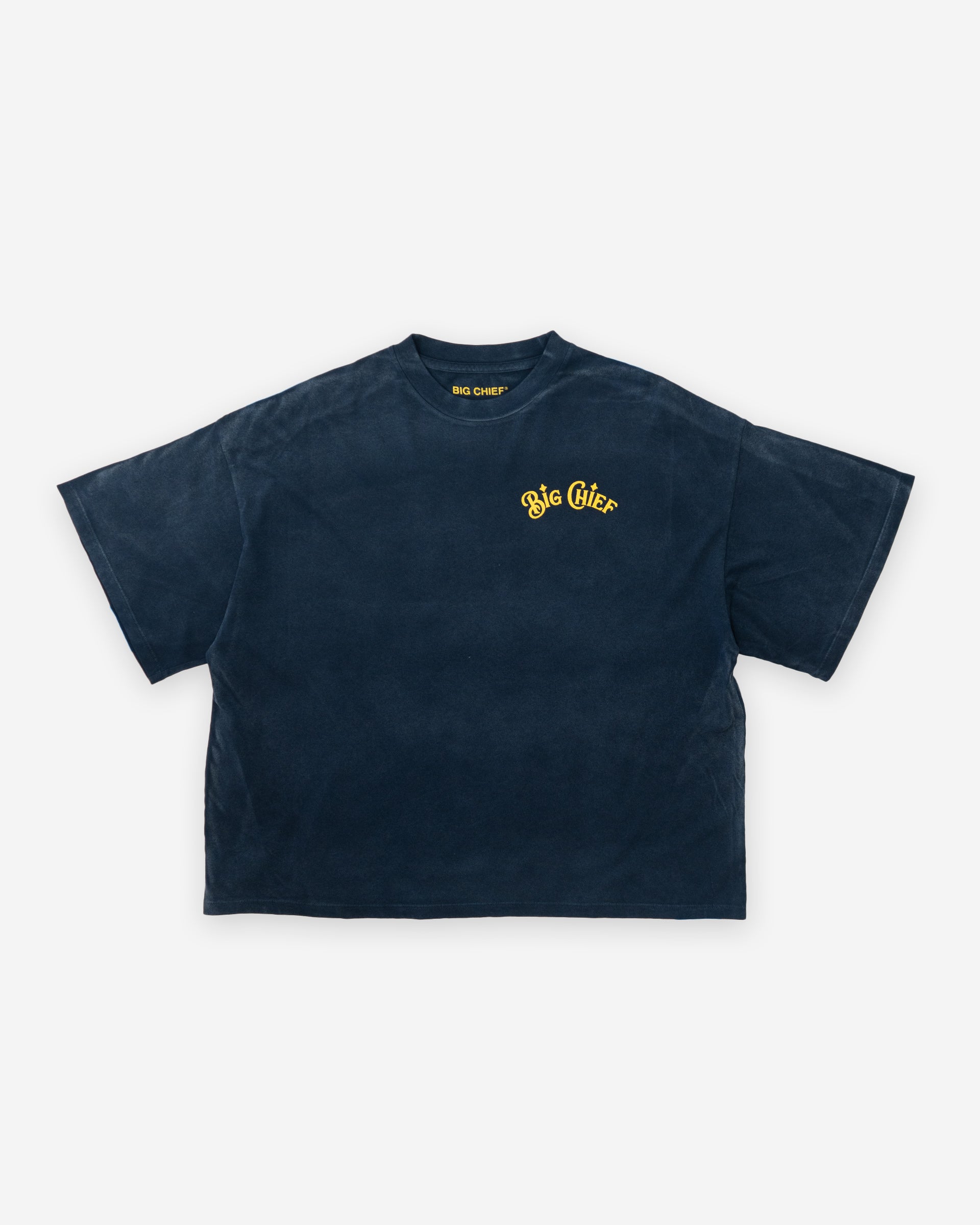 Classic Name Logo T-Shirt Blue