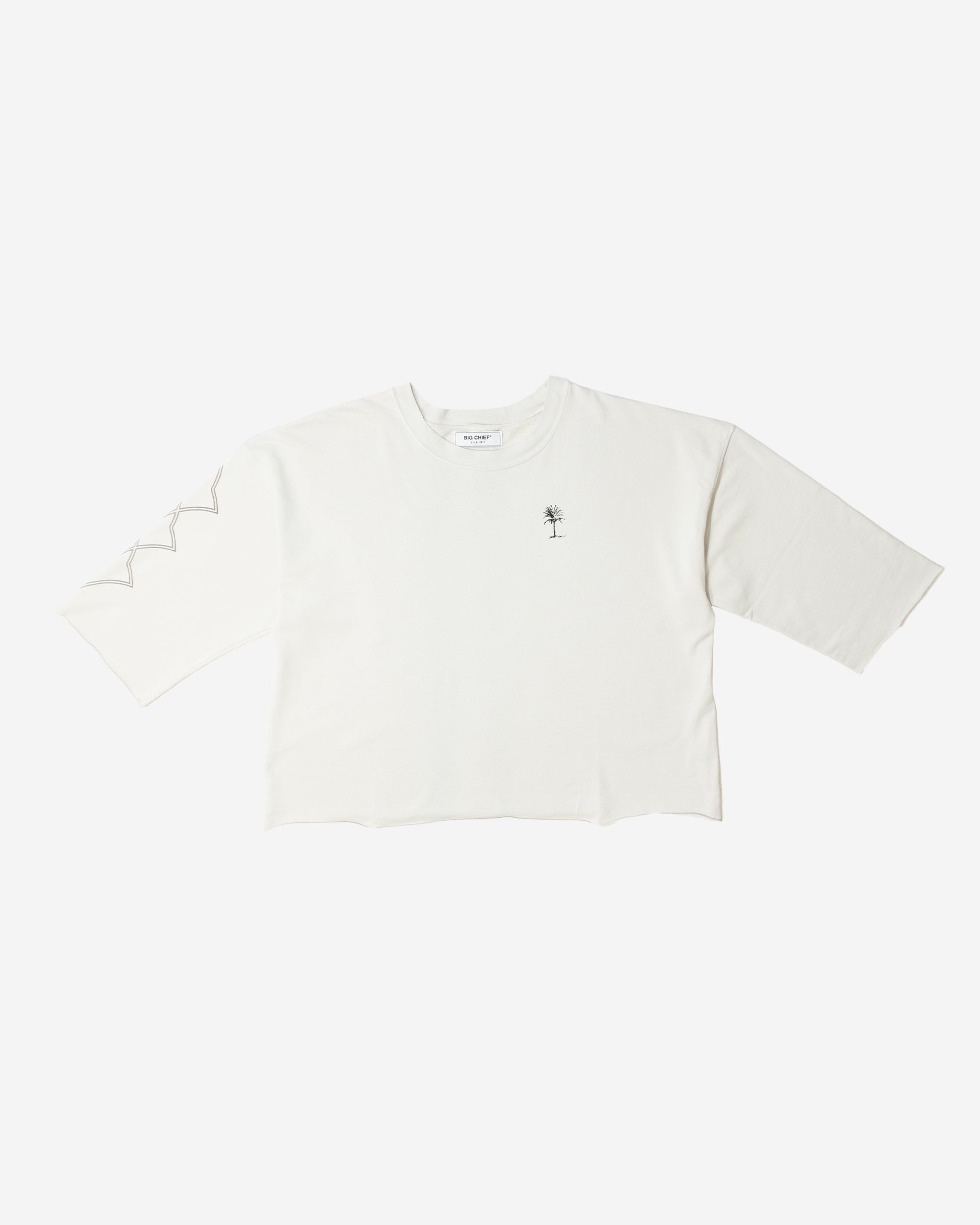 Chief'n 3/4 Sleeve Shirt Bone
