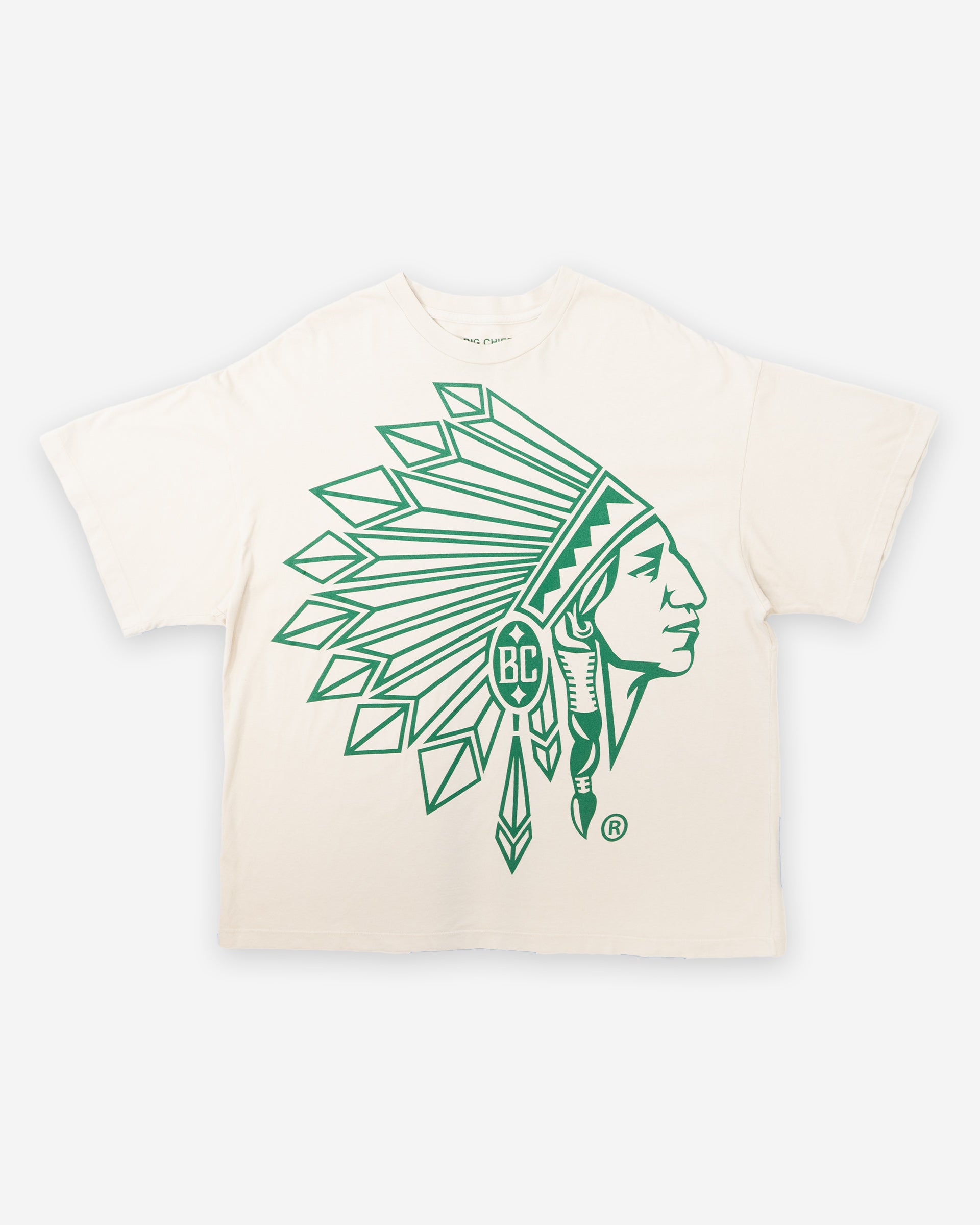 Giant Chief Oversized T-Shirt Beige