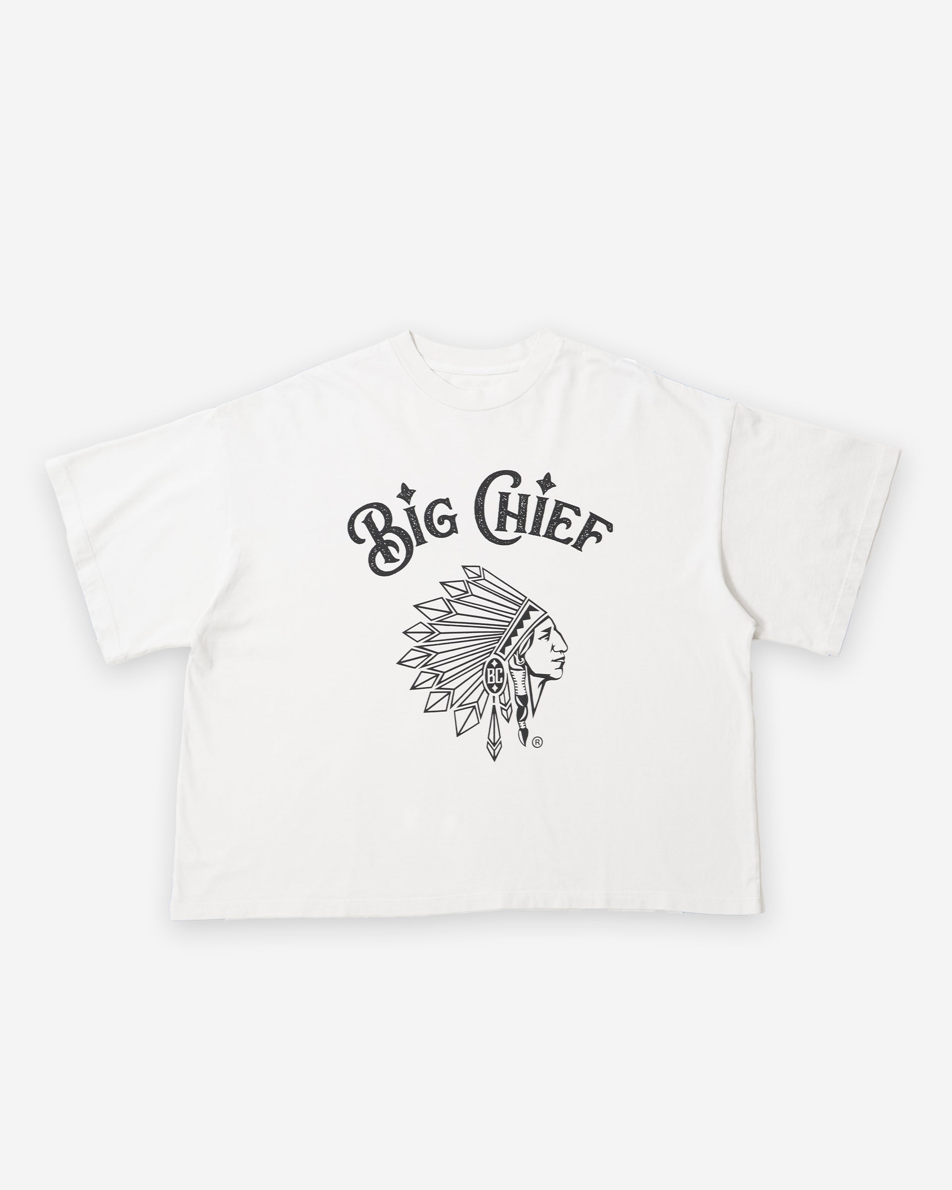 Full Logo Cropped T-Shirt Bone