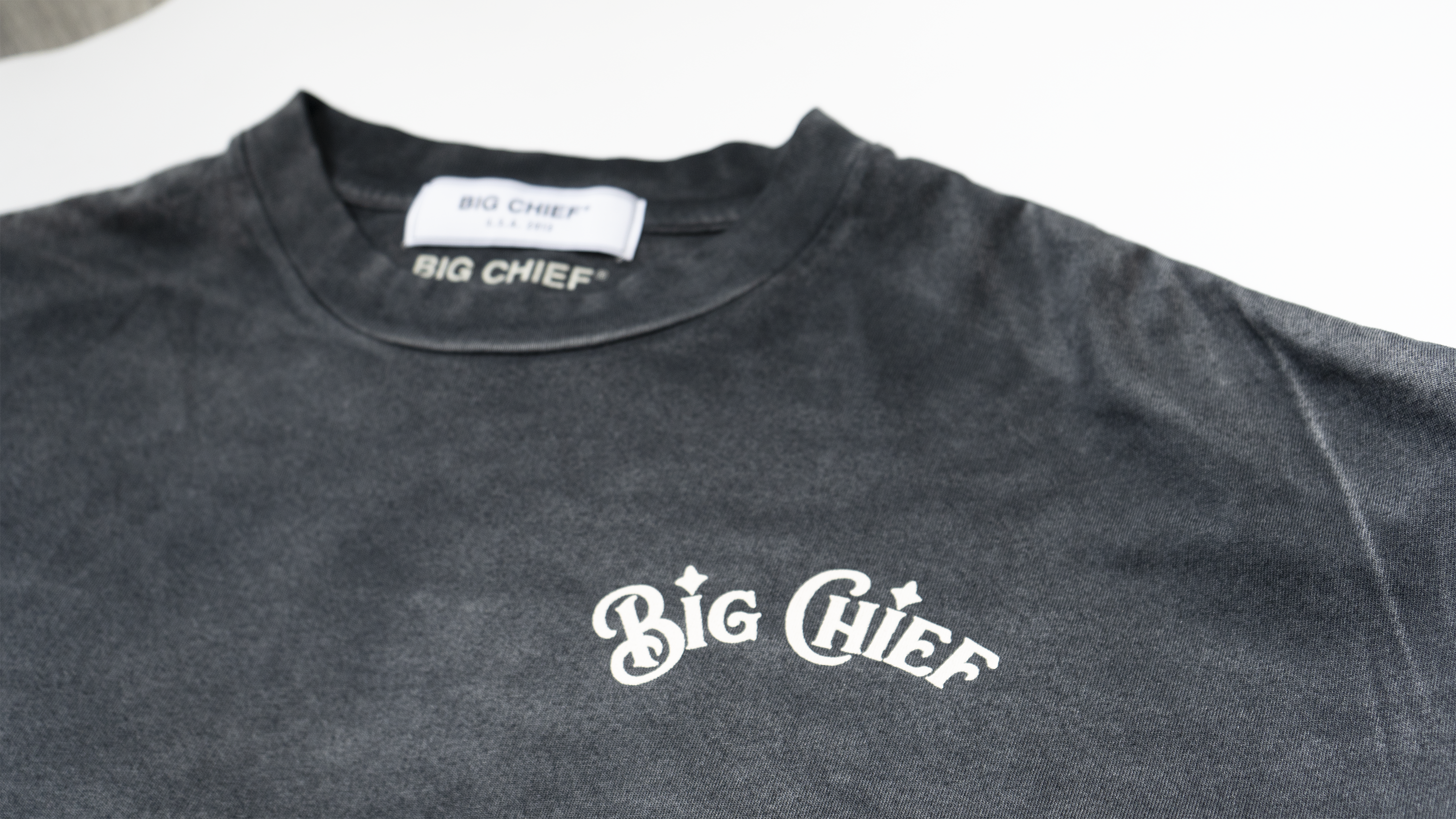 Classic Name Logo T-Shirt Black